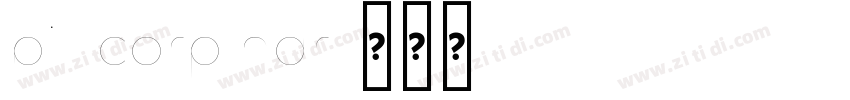 bill corp nar字体转换